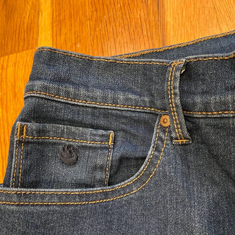 Gloria Vanderbilt AMANDA Blue Jeans Size 14S - Picture 5 of 6